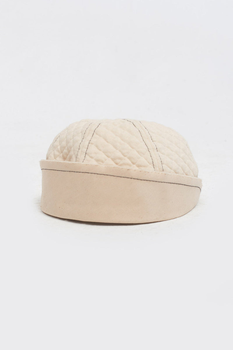 Nu Quilted Hat Natural