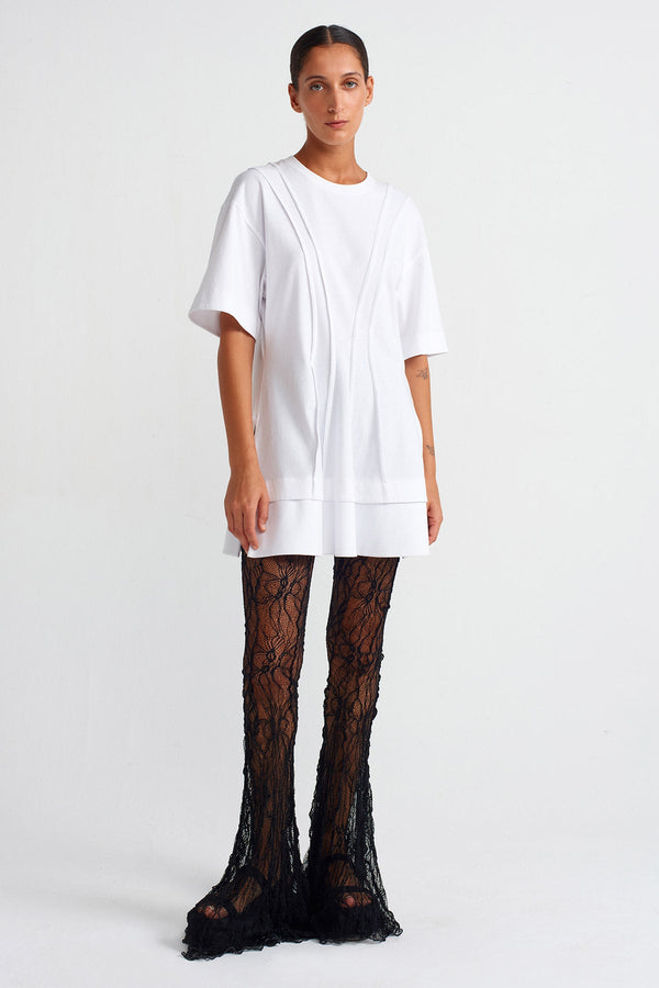 NU Oversized T-Shirt Off White