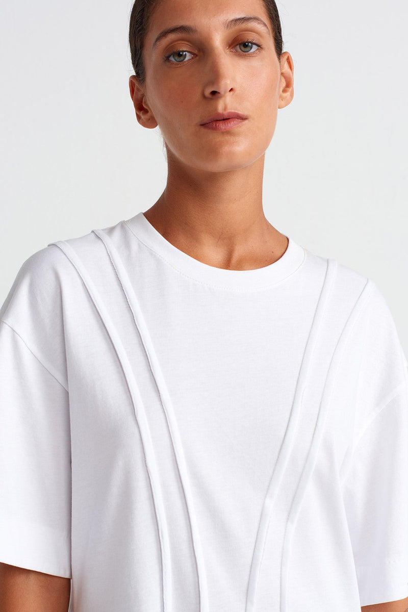 NU Oversized T-Shirt Off White