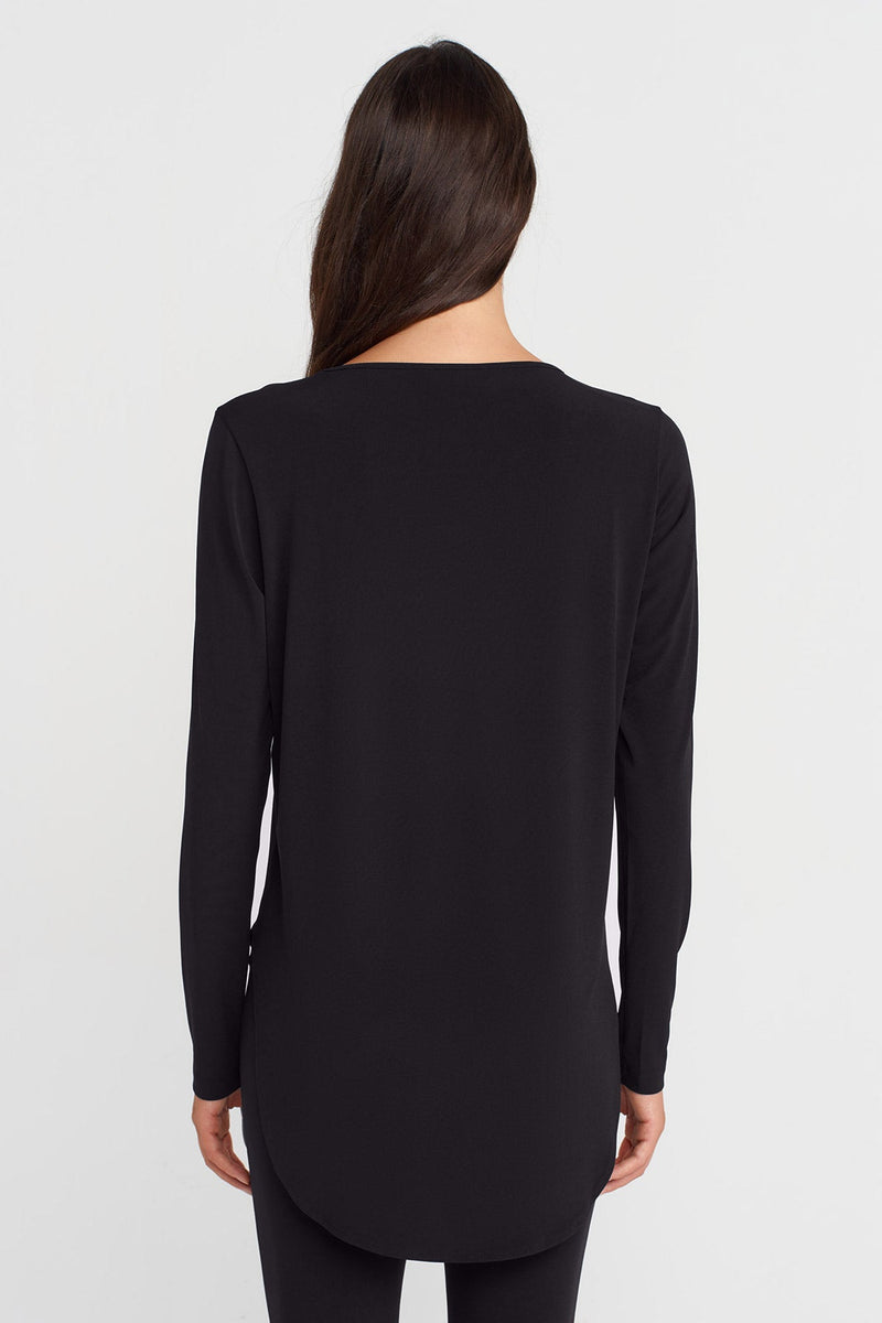 Nu Long Sleeve Jersey T-Shirt Black