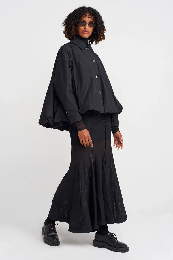 NU Taffeta Puffer Jacket Black