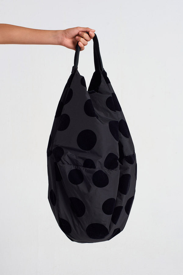 Nu Velvet Polka-Dot  Taffeta Bag Multi Color