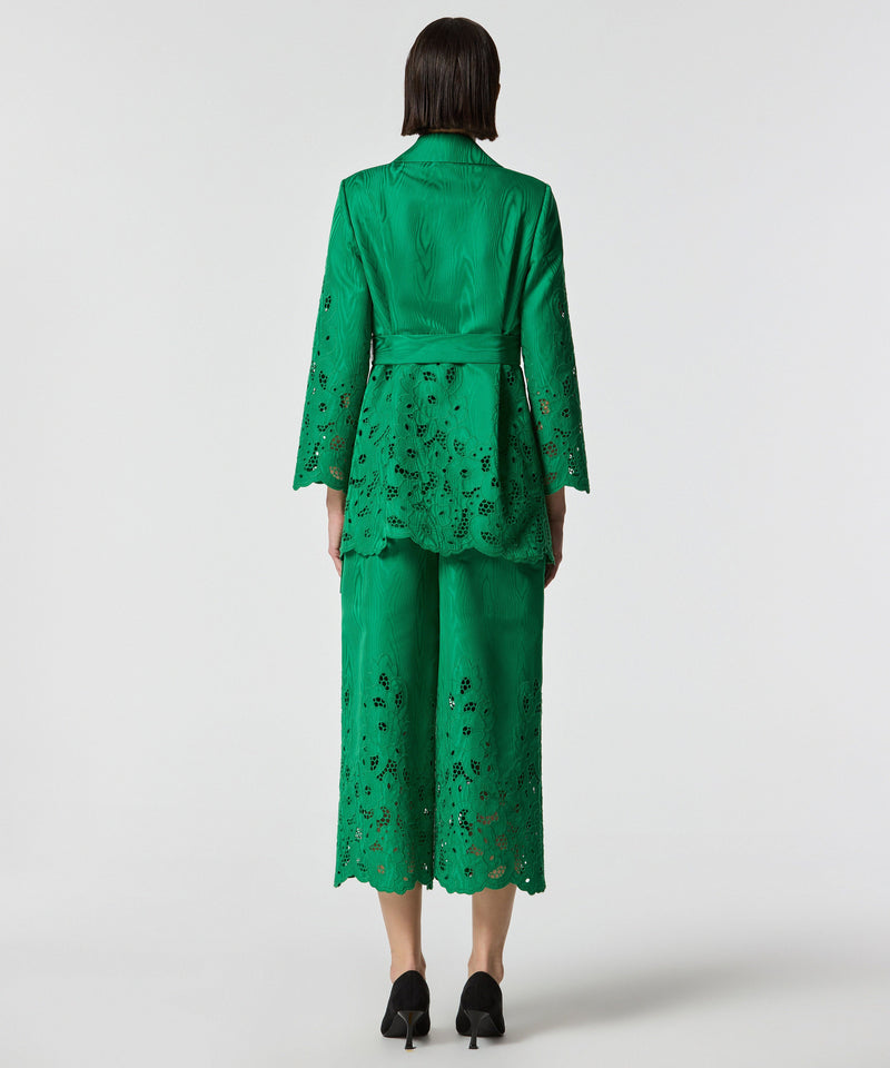 Machka Embroidered Jacket Green