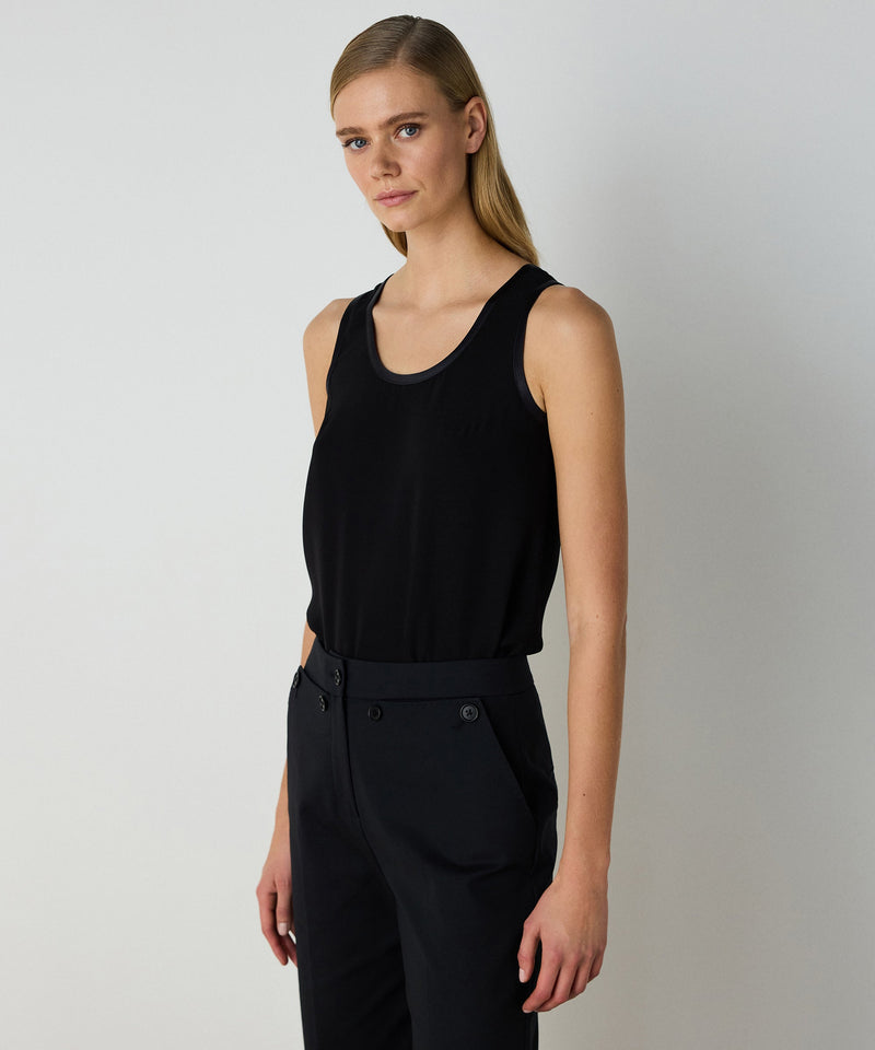 Machka Trousers With Button Accessories Black