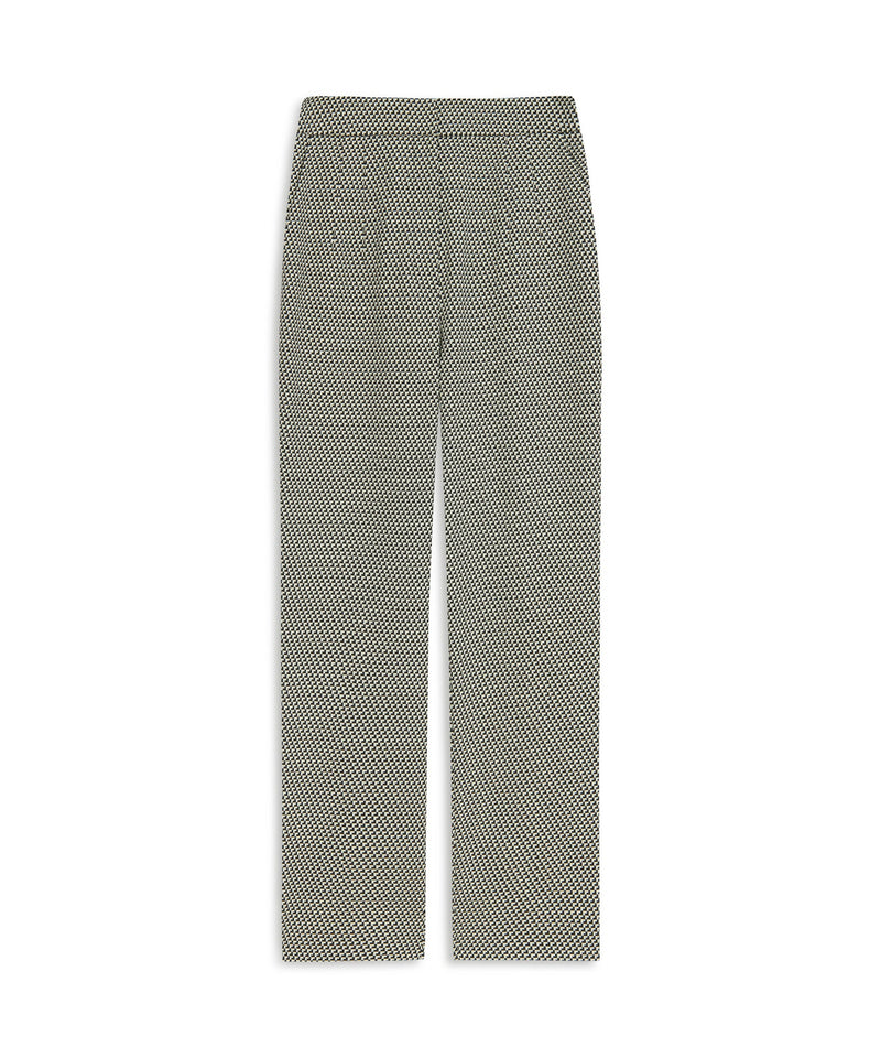 Machka Jacquard Trousers Black