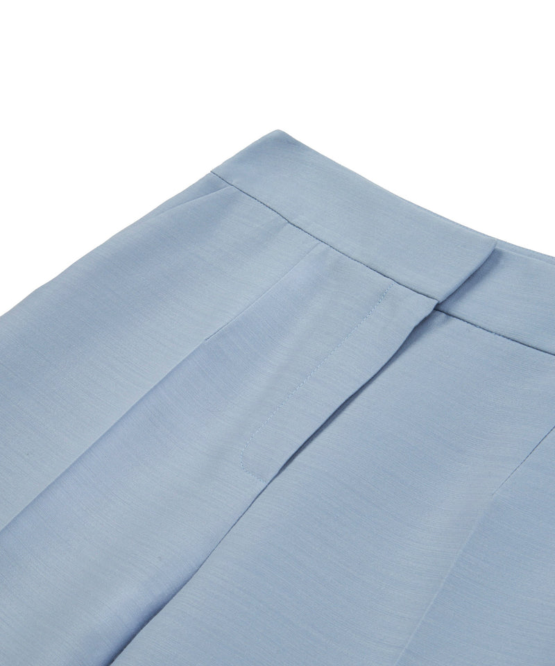 Machka Wide Leg Fit Trousers Blue