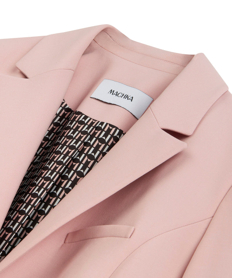 Machka Wool Blend Blazer Powder