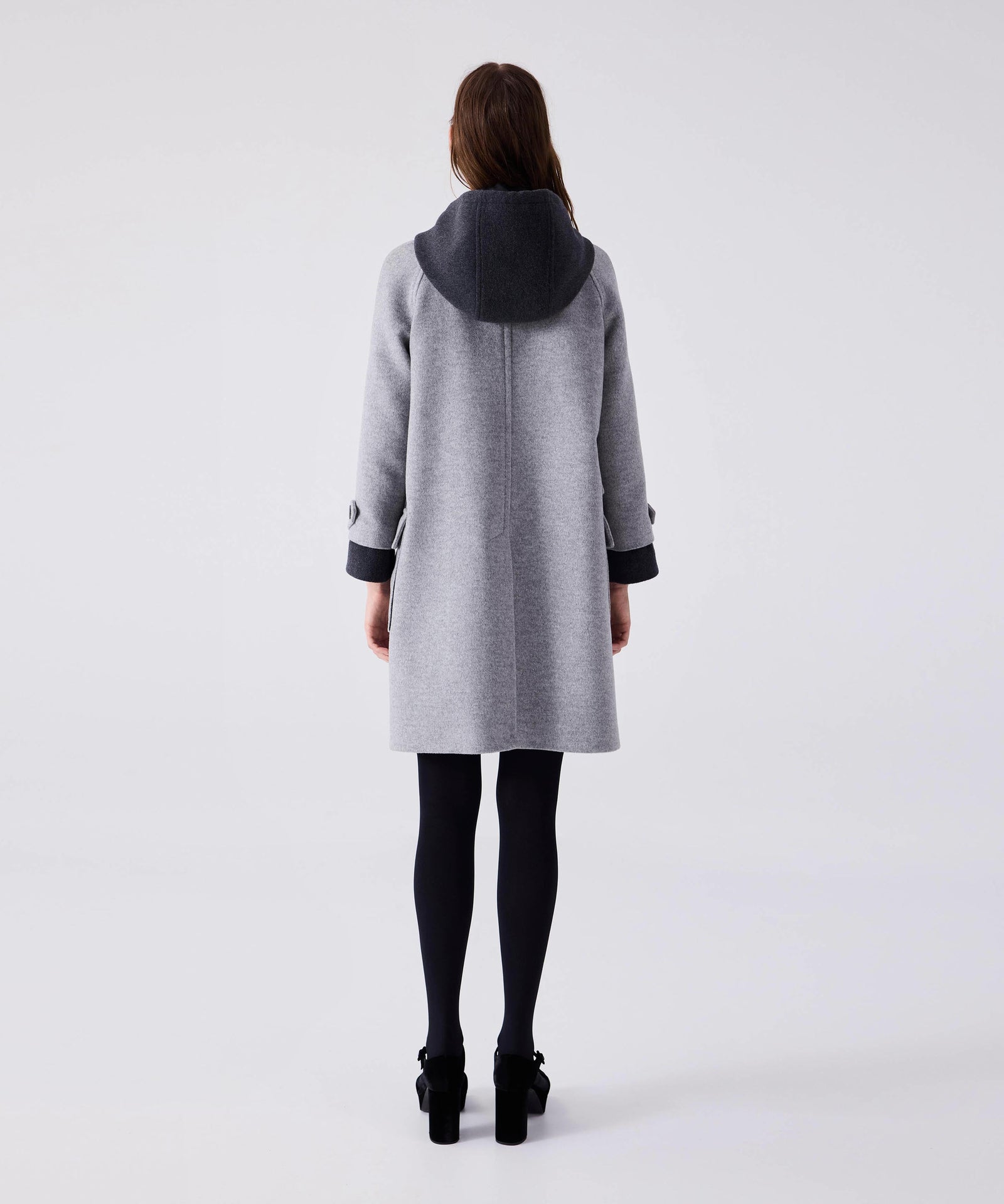 wool double face middle coat/3color | F A S H I