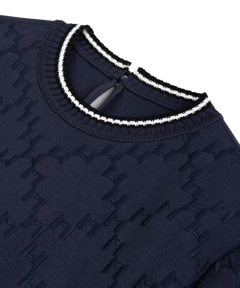 Machka Logo Embroidered T-Shirt
 Navy