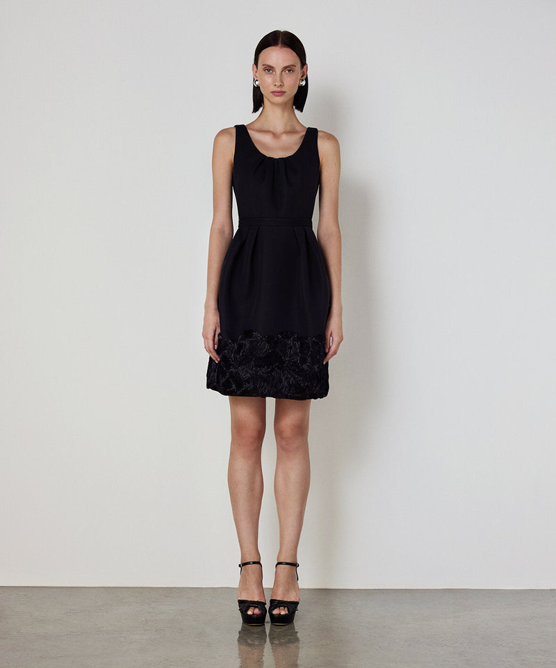 Machka Embellished Mini Dress Black
