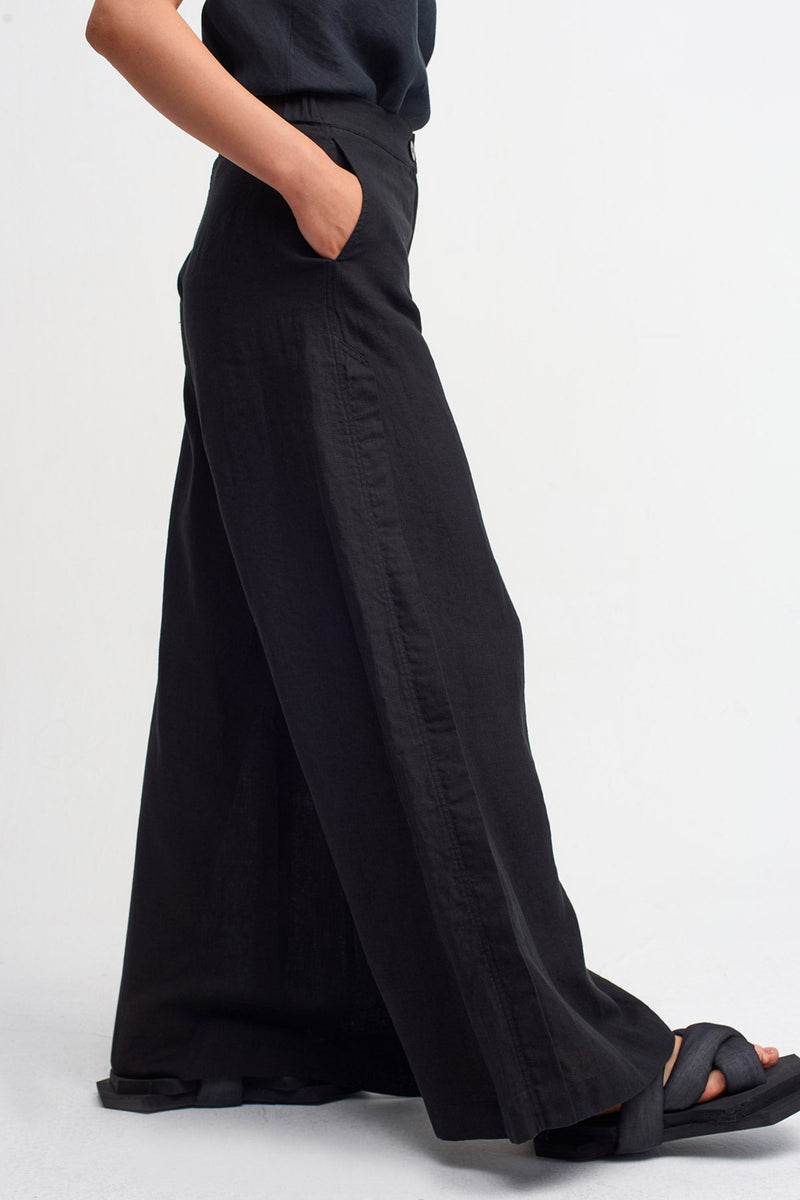 NU Wide Leg Trouser Black