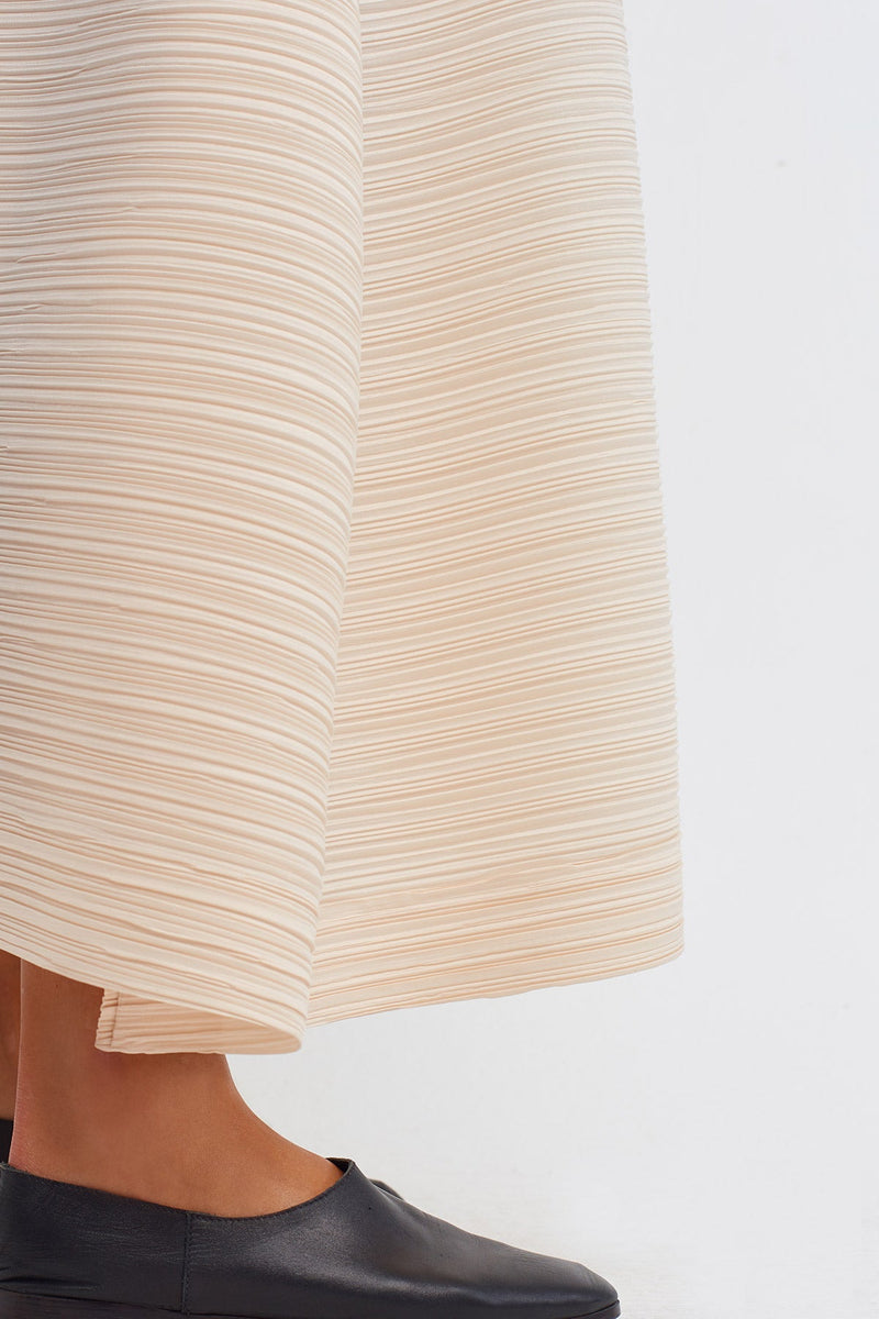 NU High Waist Loose Fit Trousers Natural