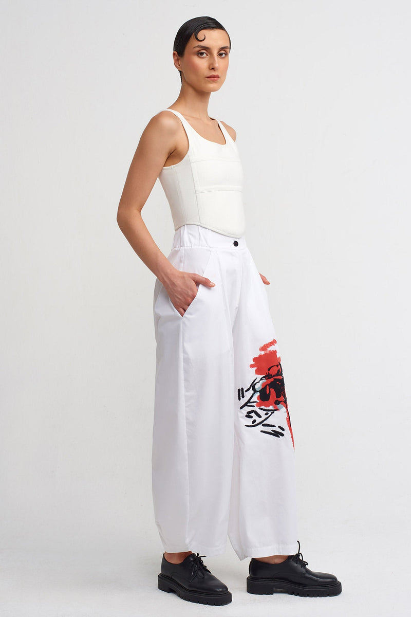 NU Corset Blouse Off White
