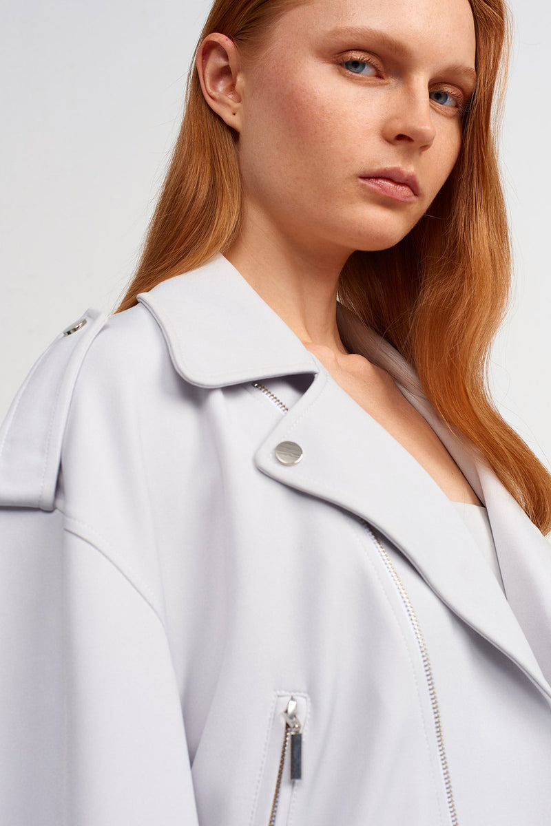 NU Biker Jacket Ice