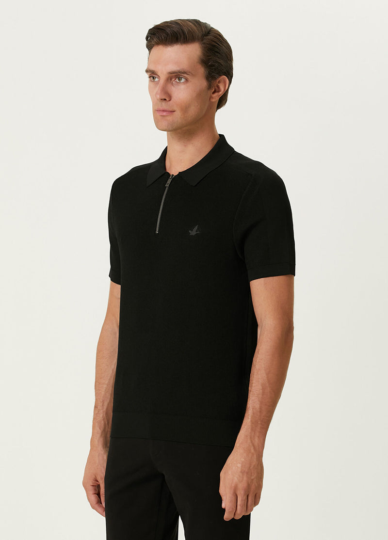 Beymen Club Men Polo Short Sleeve Sweater Black