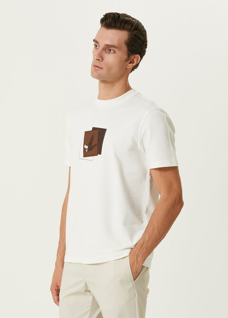 Beymen Club Men Goose Logo T-Shirt White