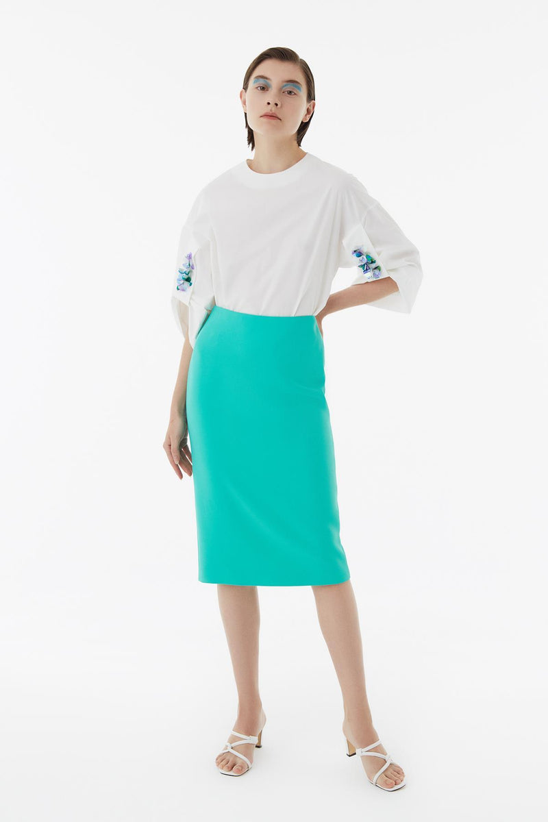 Exquise Basic Pencil Skirt