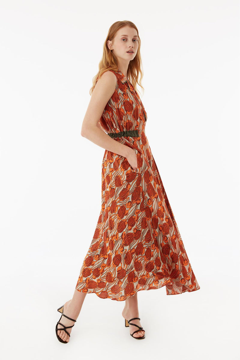 Exquise Dress Print N/Sl Print