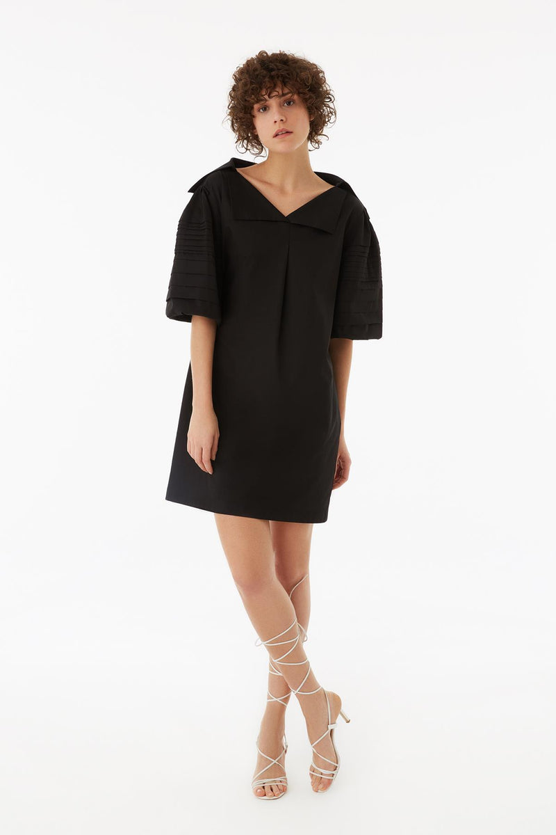 Exquise Dress Short S/Sl Black