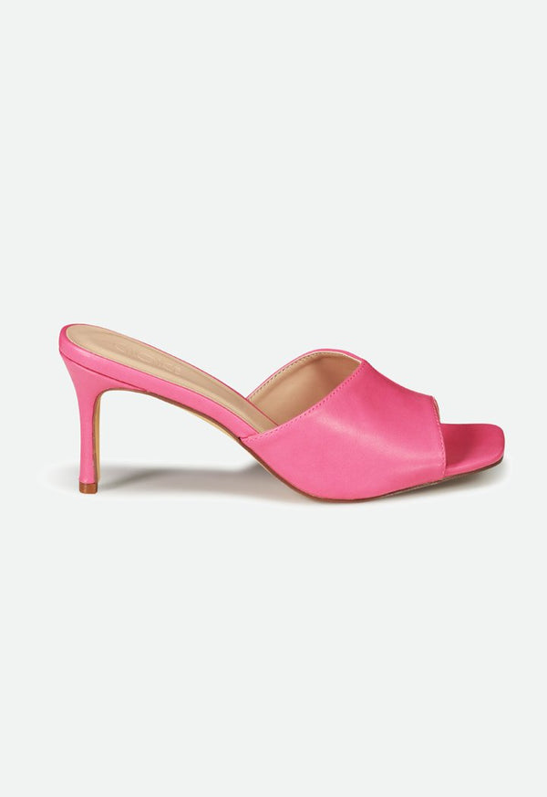 Choice Peep Toe High Heels Sandals Pink - Wardrobe Fashion