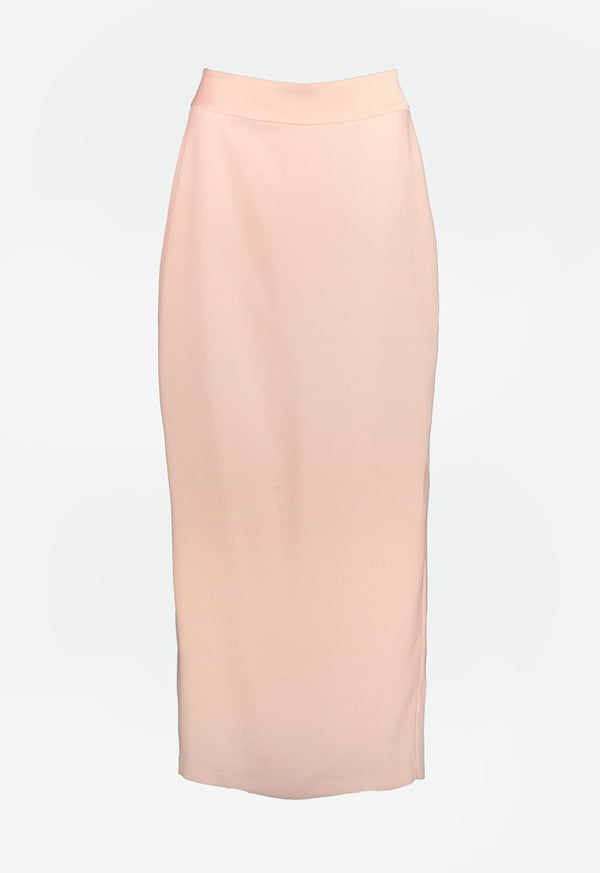 Choice Maxi Pencil Skirt Blush