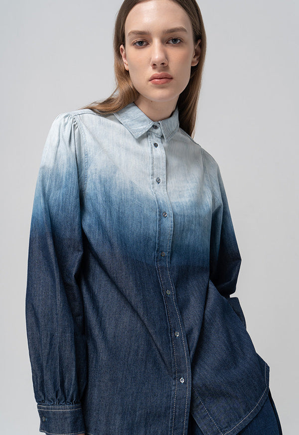 Choice Ombre-Effect Shirt Ombre