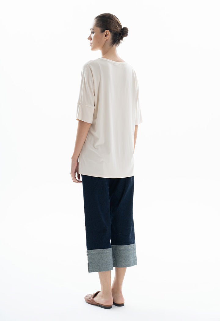 Choice Basic T-Shirt Beige