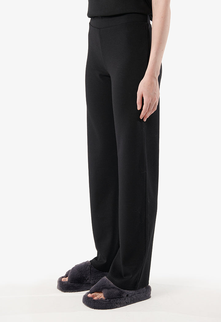 Choice Elasticated Waist Trousers Black