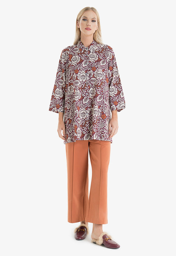 Choice Tapestry Printed Oversized Shirt Print