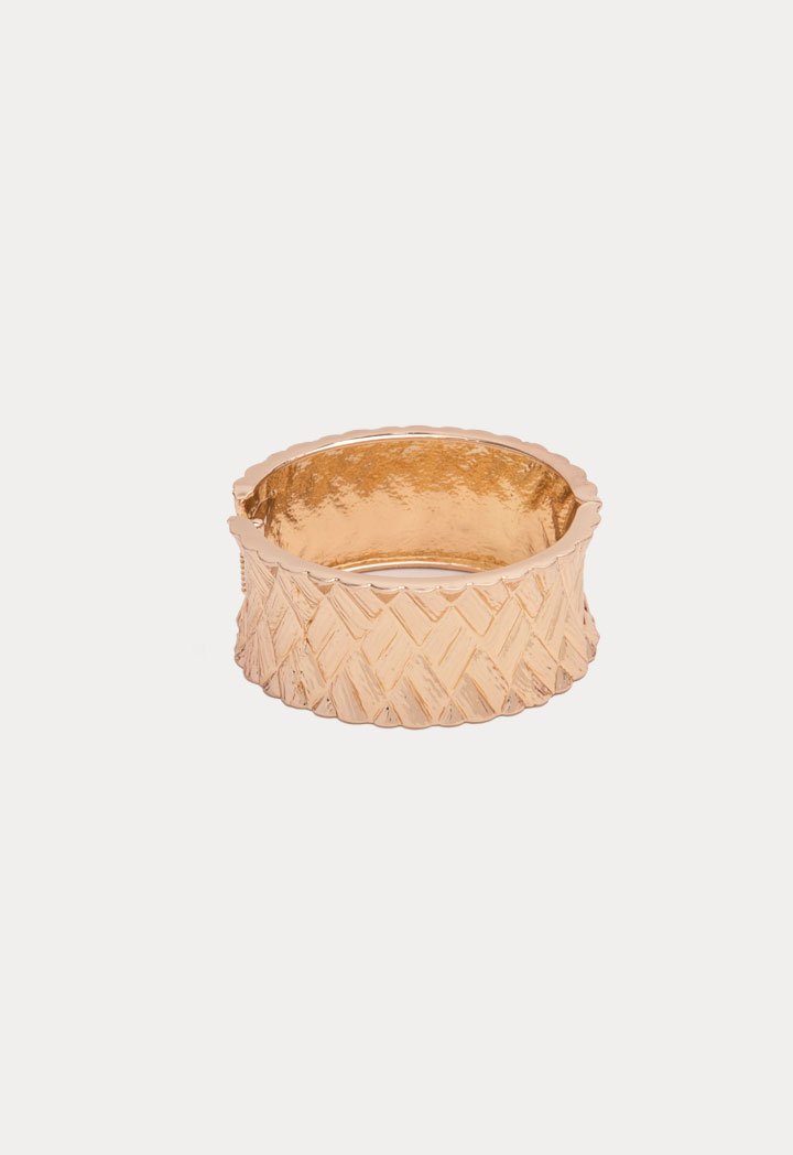 Choice Solid Gold Plated Clip Bangles Gold