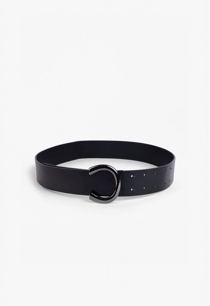 Choice Pu Buckle Belt Black