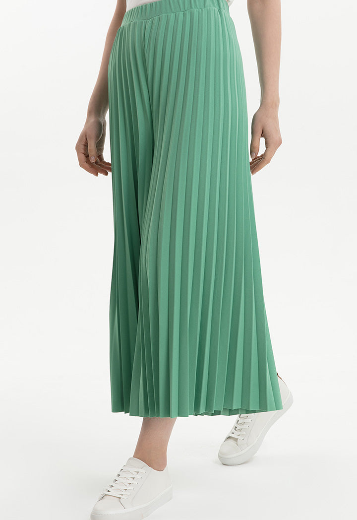 Choice Pleated Trouser Green