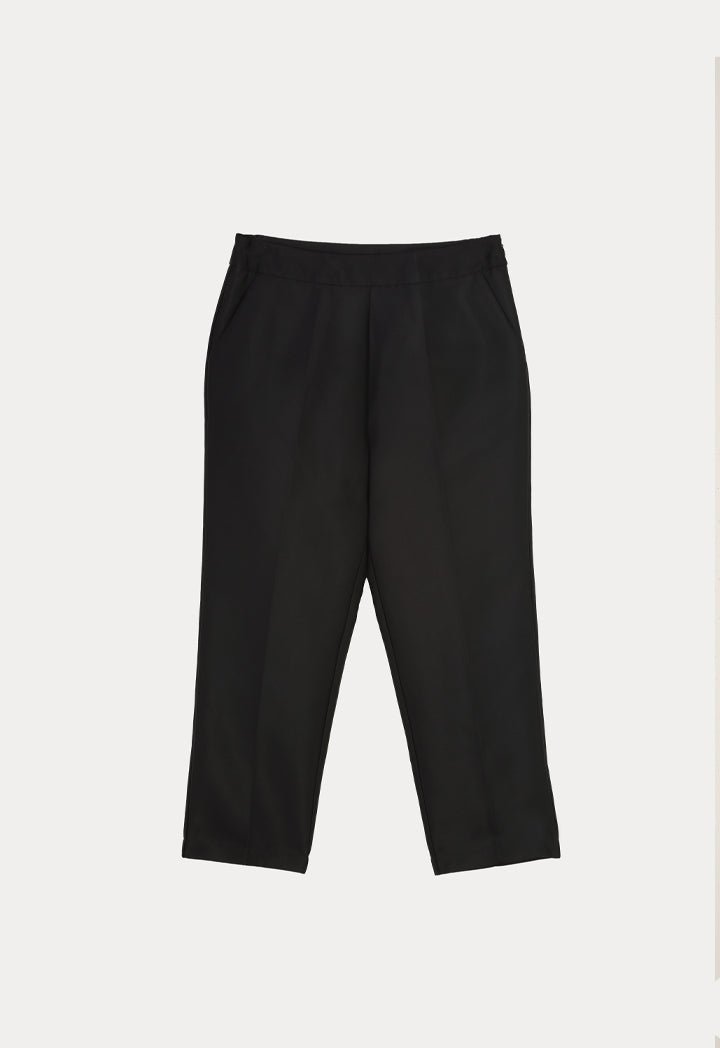 Choice Long Solid Formal Trouser Black