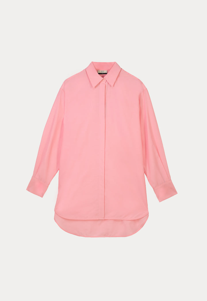 Choice Basic Poplin Shirt Light Pink