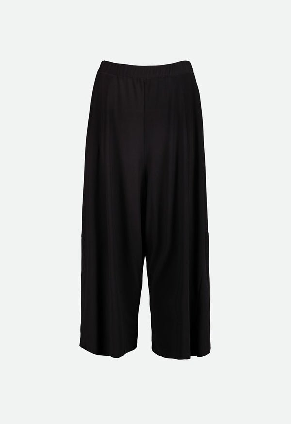 Choice Plain Wide Leg Trouser Black