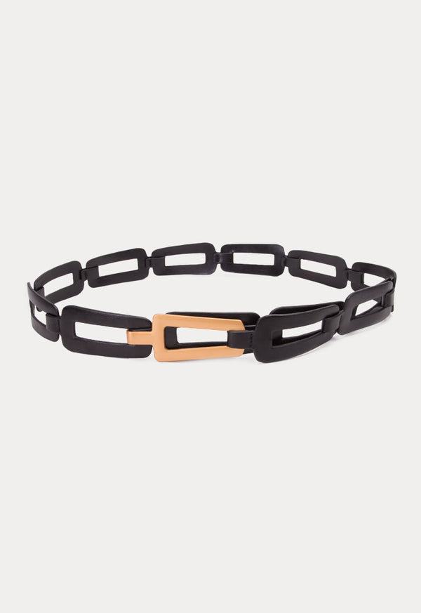 Choice Buckle Link Hook Grip Belt Black