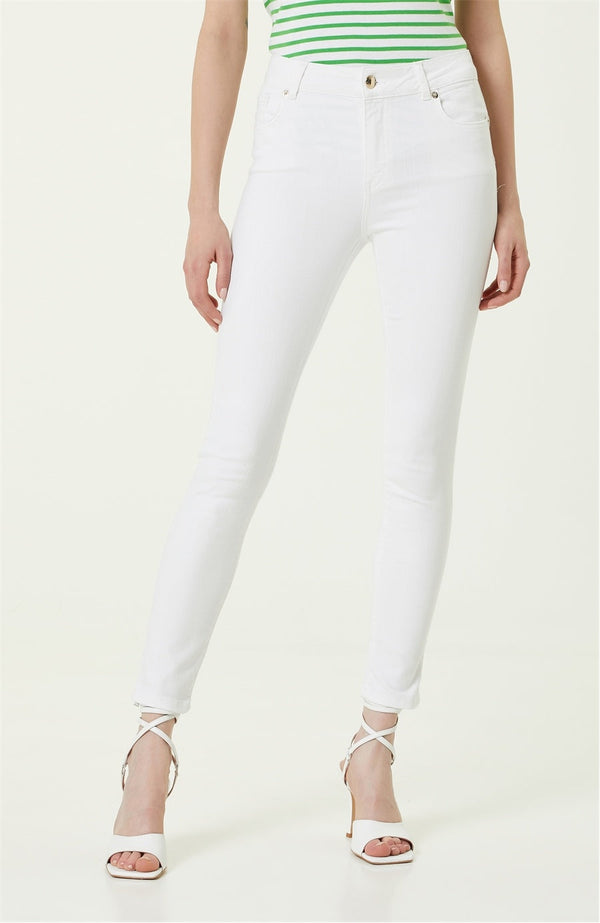 Network Slim Fit Denim Trouser White