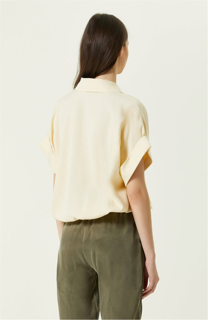 Network Basic  Fit Blouse Cream