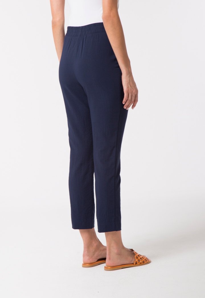 Choice Textured Casual Trouser Navy