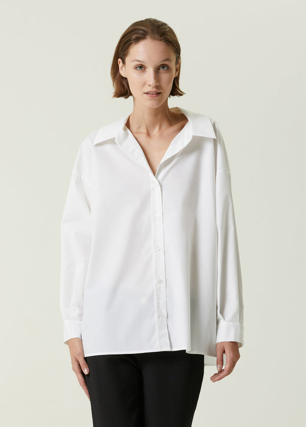 Beymen Collection Loose Cotton Shirt White