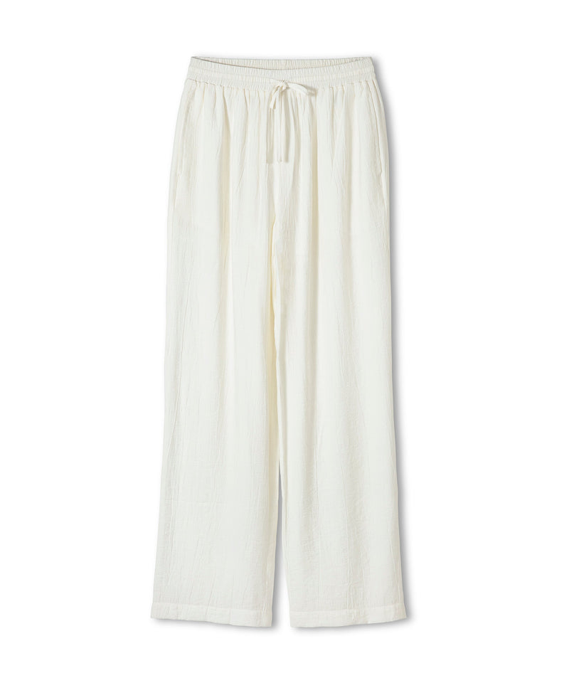 Ipekyol Textured Elasticated Waist Trousers White