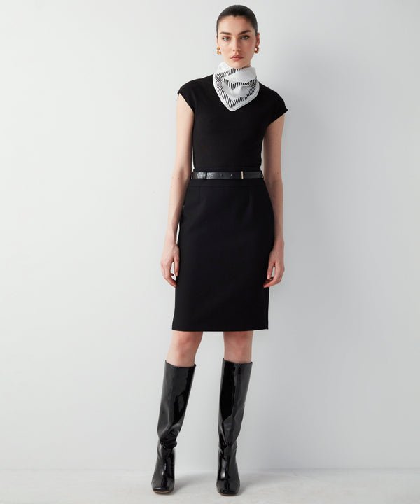Ipekyol Pencil Skirt With Belt Accessories Black