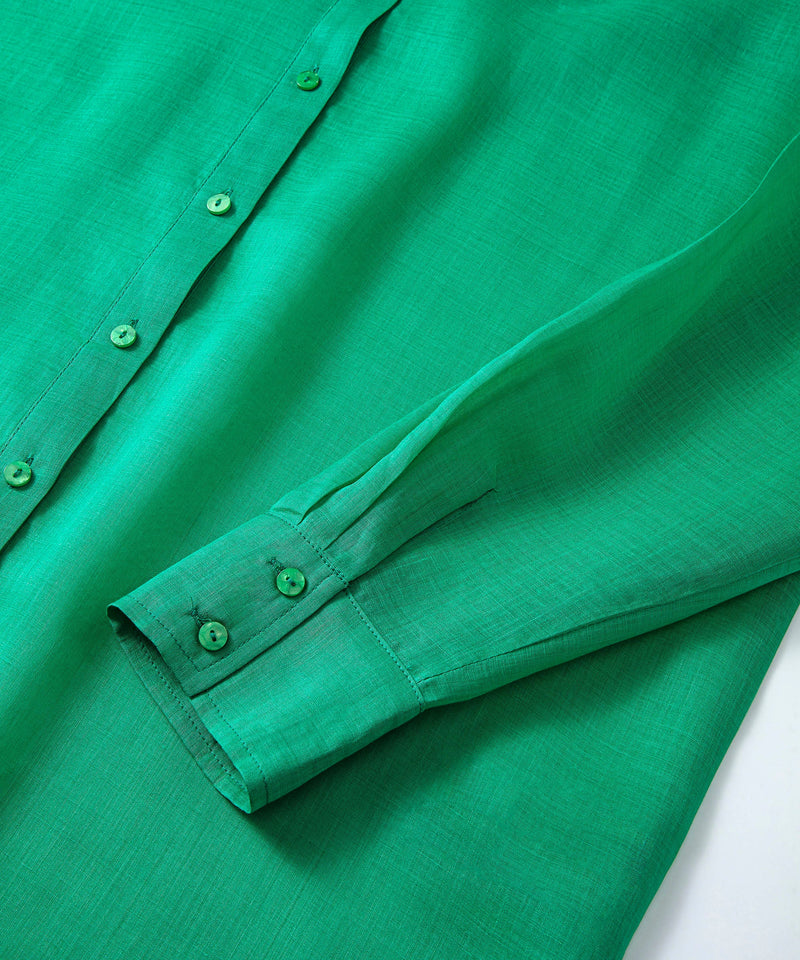 Ipekyol Linen Relaxed Fit Shirt Green