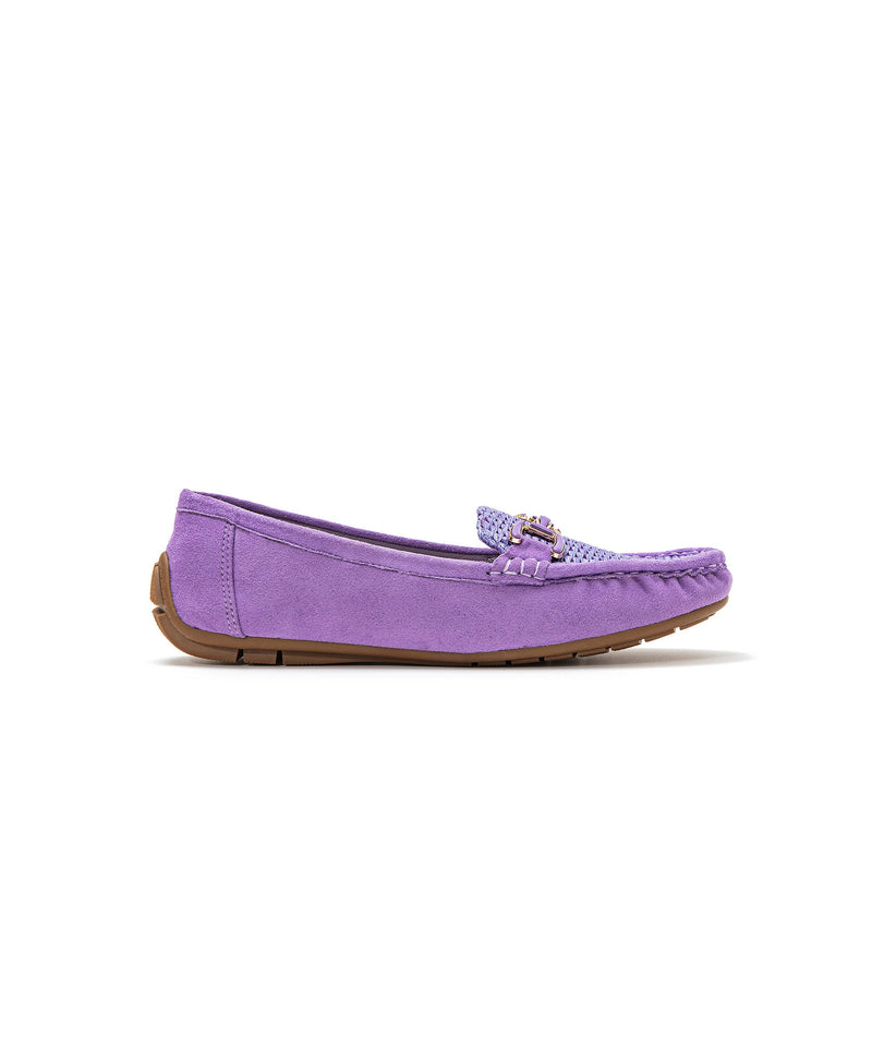 Ipekyol Buckle Detail Loafers Lilac