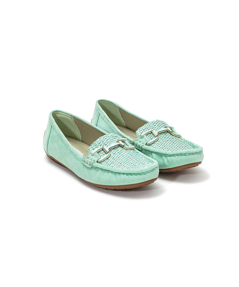 Ipekyol Buckle Detail Loafers Green