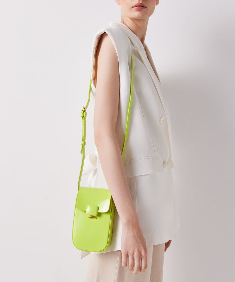 Ipekyol Clamshell Phone Bag
 Green