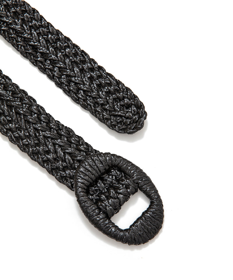 Ipekyol Knitted Belt With Buckle Black