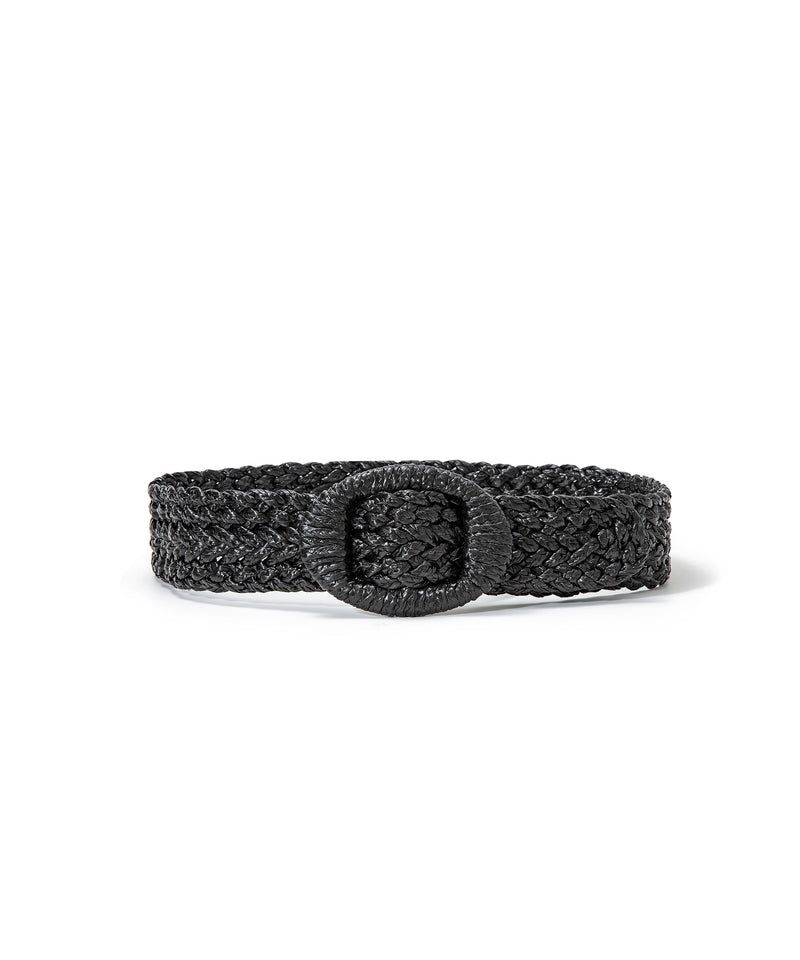 Ipekyol Knitted Belt With Buckle Black