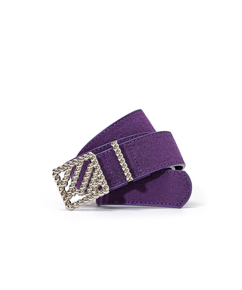 Ipekyol Belt With Metal Buckle Purple