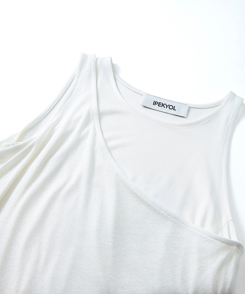 Ipekyol Two-Piece Look Tops Off White
